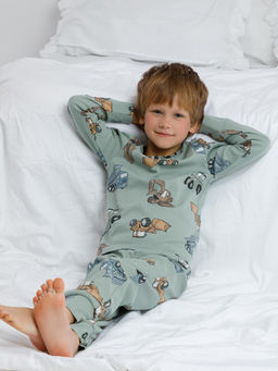 К 1552/мятный 5304 Н030 пижама дет