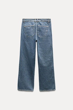 ZW COLLECTION CROPPED FLARE HIGH-WAIST JEANS - Zara фото 2