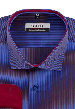 Сорочка мужская длинный рукав GREG 261/139/1033/Z/1p