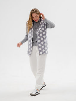 Жилет женский из ультрасофта Горох - Амадэль фото 10