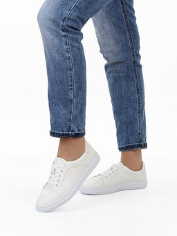 03-C935-9 MILK Кеды женские (натуральная кожа)