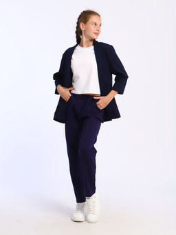 Брюки Натали-1 синий - Ладошки фото 4