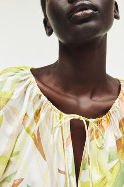 Blusa con cordon de ajuste - H&m фото 4