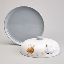 БЛЮДО ДЛЯ БЛИНОВ LEFARD FUNNY HENS 23,5*10 СМ  фото 13