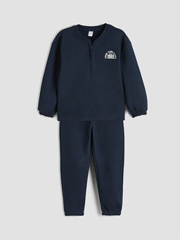 New York Bask?l? Erkek ?ocuk Kal?n E?ofman Tak?m