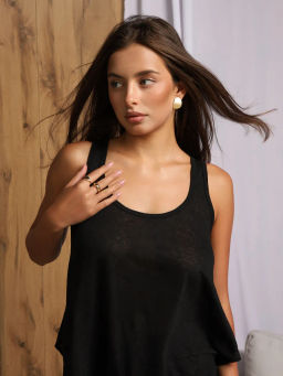 Костюм женский Флам с вискозой Черный - Modamica фото 9