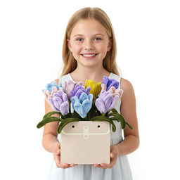 Набор творческая мастерская "Цветущий мир" в коробке