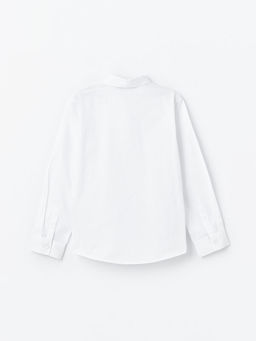 Basic Uzun Kollu Erkek ?ocuk G?mlek