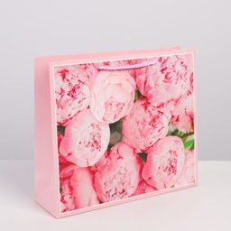 Пакет ламинированный горизонтальный For you, M 30 х 25.5 х 9 см - Дарите счастье фото 8