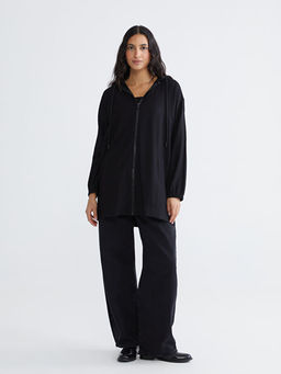 Kap??onlu Oversize Kad?n Tunik