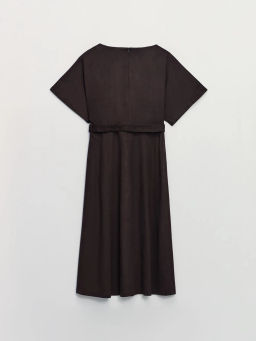 Платье миди с поясом / Zarina