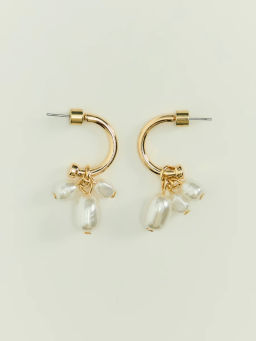 Серьги с искусственным жемчугом ZR2605060302-6 / Zarina