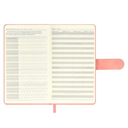 Ежедневник недатированный ESCALADA, А6+, 120 л., арт. 64038/ 20 БЕЙБИСКИН РОЗОВЫЙ  фото 7