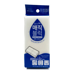 Губка меламиновая Magic Cleaner Sungbo Cleamy, Корея, 5 г (7 х 15 x 3 см)