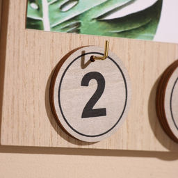 Сувенир вечный календарь, 171717 см, дерево - Simaland фото 3