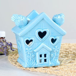 Аромалампа Домик 12 см / 1800 /уп 72/ (Белый) - Галеонтрейд фото 3