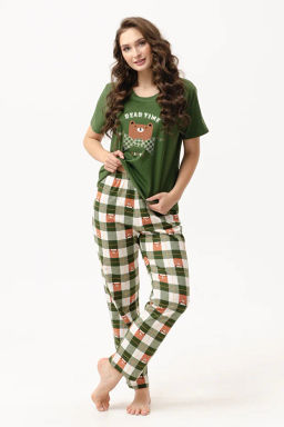 100% Хлопок  Пижама  Вечеринка - Оптима фото 2