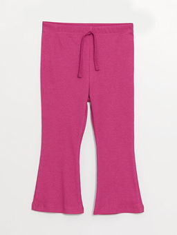 Beli Lastikli Basic K?z Bebek Tayt Pantolon