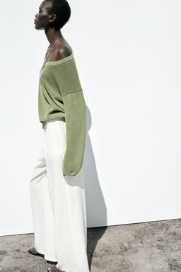RUSTIC KNIT SWEATER - Zara фото 4