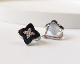 Серьги с керамикой