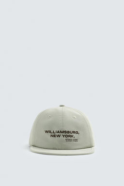 EMBROIDERED FLAT PEAK CAP - Zara фото 2