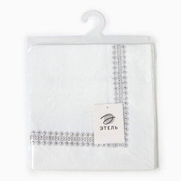 Дорожка Этель со стразами, 50 х 100 5 см, цвет белый, п/э  фото 2
