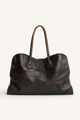 LIMITED EDITION LEATHER SHOULDER BAG - Zara фото 5