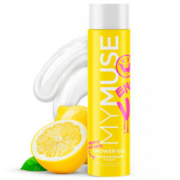 Гель для душа "MYMUSE" 250мл, масло лемонграсса, кератин, пантенол, Витамин Е, молочные протеины, "Grass" (Россия)