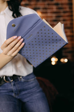 Записная книжка, А6+, арт. 57588/ 20 ПВХ СИНИЙ - Феникс+ фото 4