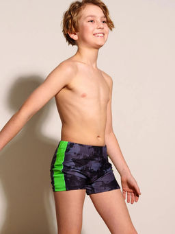 12411424 Плавки-шорты трикотажные для мальчиков, средней длины