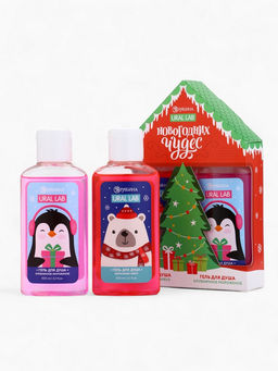 Подарочный набор косметики Новогодних чудес, гель для душа 2 шт. ? 100 мл, URAL LAB  фото 2