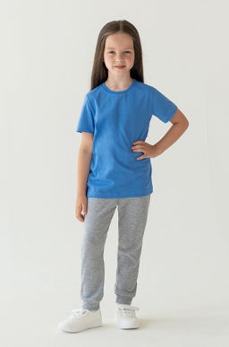 Футболка детская голубая