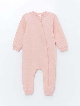 Uzun Kollu Desenli K?z Bebek Uyku Tulumu