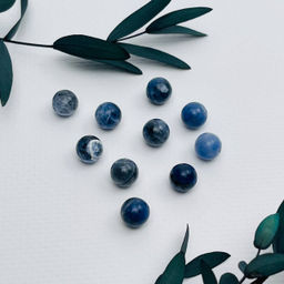 Бусины для украшений из Содалита (10 шт)