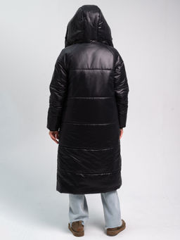 Пальто зимнее "Дейзи" женское черный