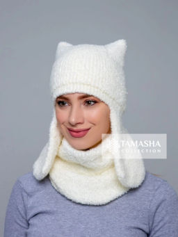 Шапка-ушанка женская Алиса - Tamasha фото 8