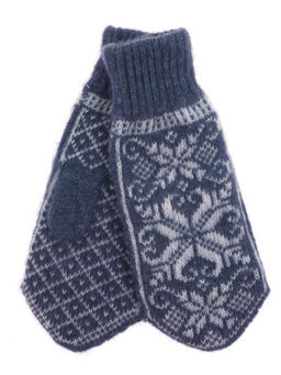 Варежки мужские "Паук и снежинка" ПП 4213-1