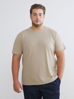 Bisiklet Yaka Penye Erkek Ti??rt