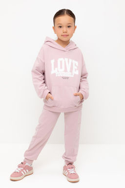 КР 400783/розовый лед брюки для дев