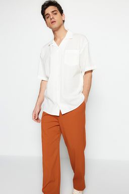 TRENDYOL MAN Yesil Oversize Fit Yazl?k Pamuklu Gomlek TMNSS23GO00080 - Trendyolmilla фото 4