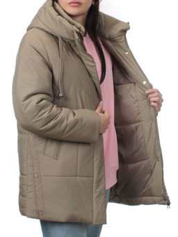 957 KHAKI Куртка зимняя женская (верблюжья шерсть)