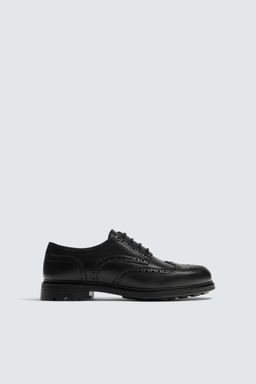 ZAPATO PIEL VESTIR / Negro - Zara фото 4