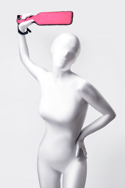 Шлепалка Anonymo #0009, полиэстер, красная, 37 см - Toyfa фото 3