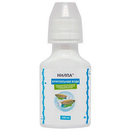 Кондиционер НИЛПА Кристальная вода 100 мл, кондиционер для создания здоровой среды обитания в аквариумной воде NEW 652816АМ