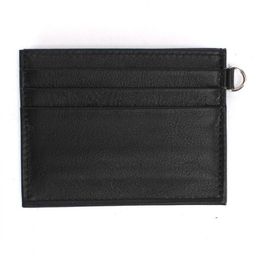 Визитница-кардхолдер Croco-ВК-215 н/к, 1отд, 3карм, черный матовый (3) 229072  фото 2