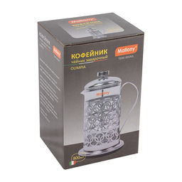 Чайник/кофейник (кофе-пресс) сталь "Olimpia" 800 мл, арт. T046-800ML, 950092