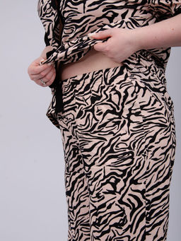 Пижама "Лара 2" зебра, трикотаж