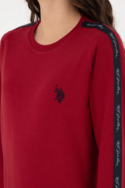 Женский бордово-красный пижамный комплект Неожиданная скидка в корзине - U.s. polo assn фото 6
