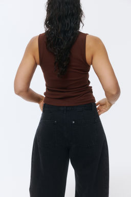 Camiseta sin mangas en algod?n - H&m фото 7