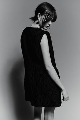 Vestido en tejido jacquard - H&m фото 3